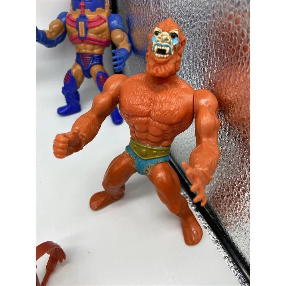 Vintage MOTU Action Figure Lot Skeletor Whiplash Wind Raider Mattel 1980s 11pc